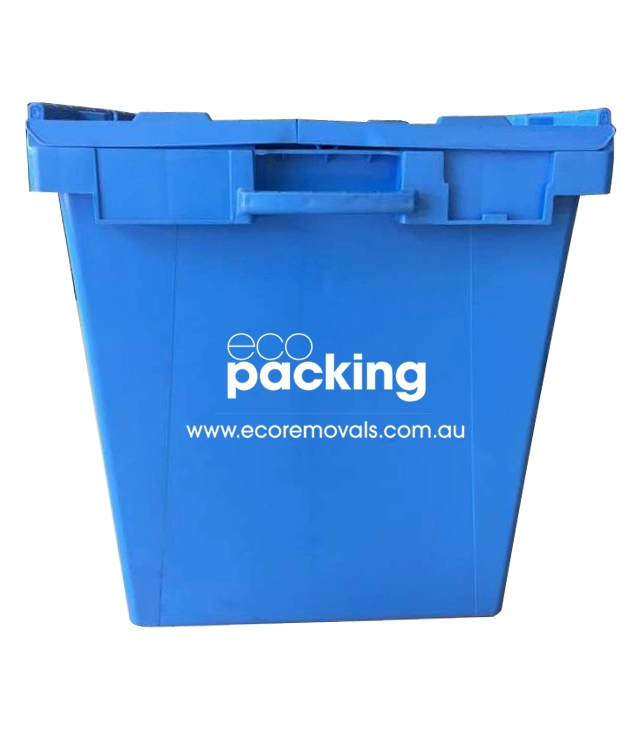 Attached Lid Euro Container