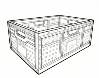 Reusable Plastic Crates vs Cardboard: Total Cost of Ownership