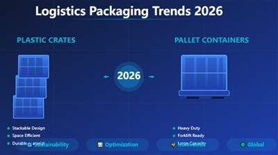 Logistics Packaging Trends Shaping 2026: Plastic Crates And Pallet Containers...