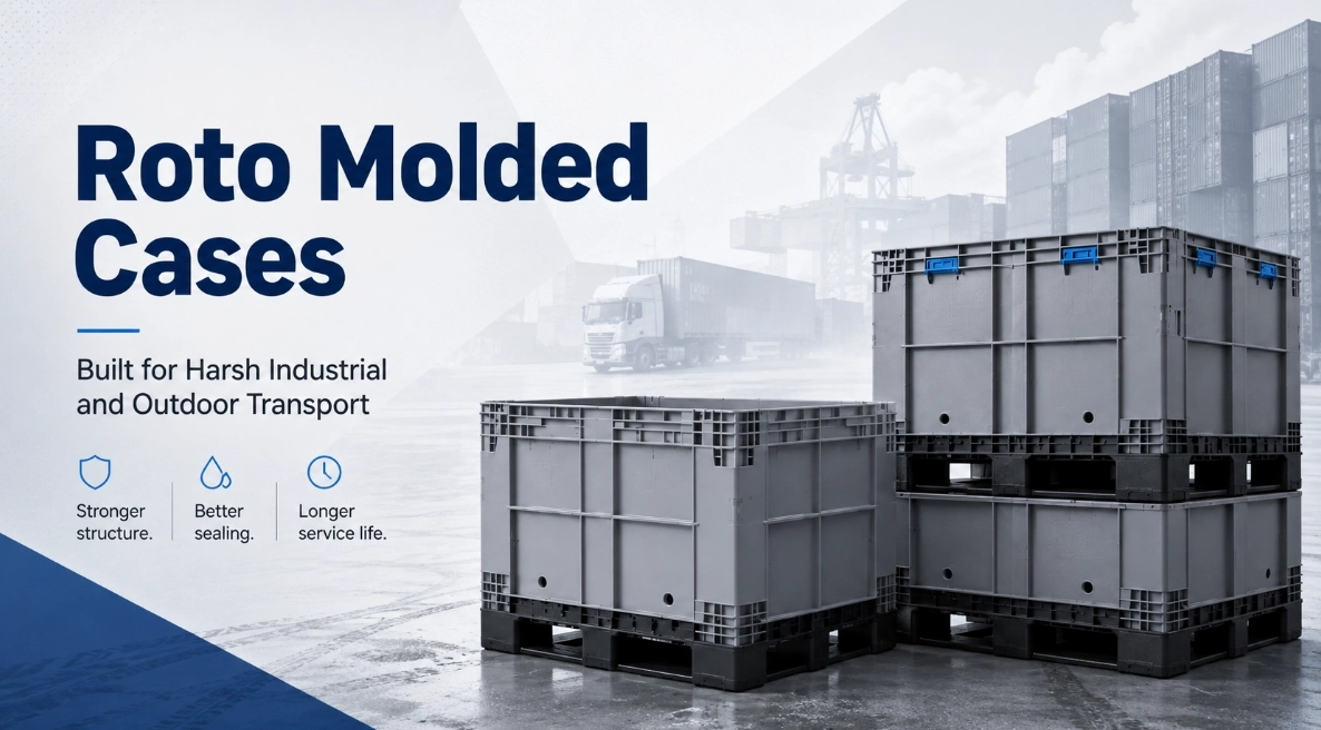 Why Roto Molded Cases Are Better For Harsh Industrial And Outdoor Transport