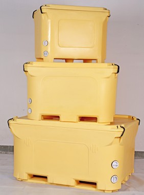 Insulated boxes of different sizes Insulated boxes of different sizes