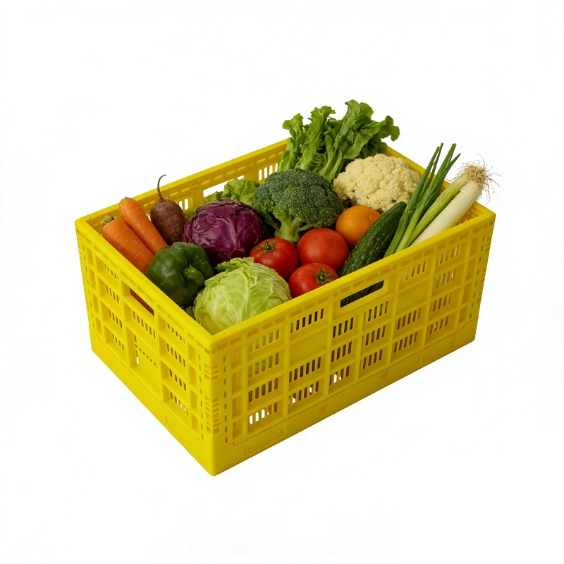 Applications of Vented Folding Plastic Crate Applications of Vented Folding Plastic Crate