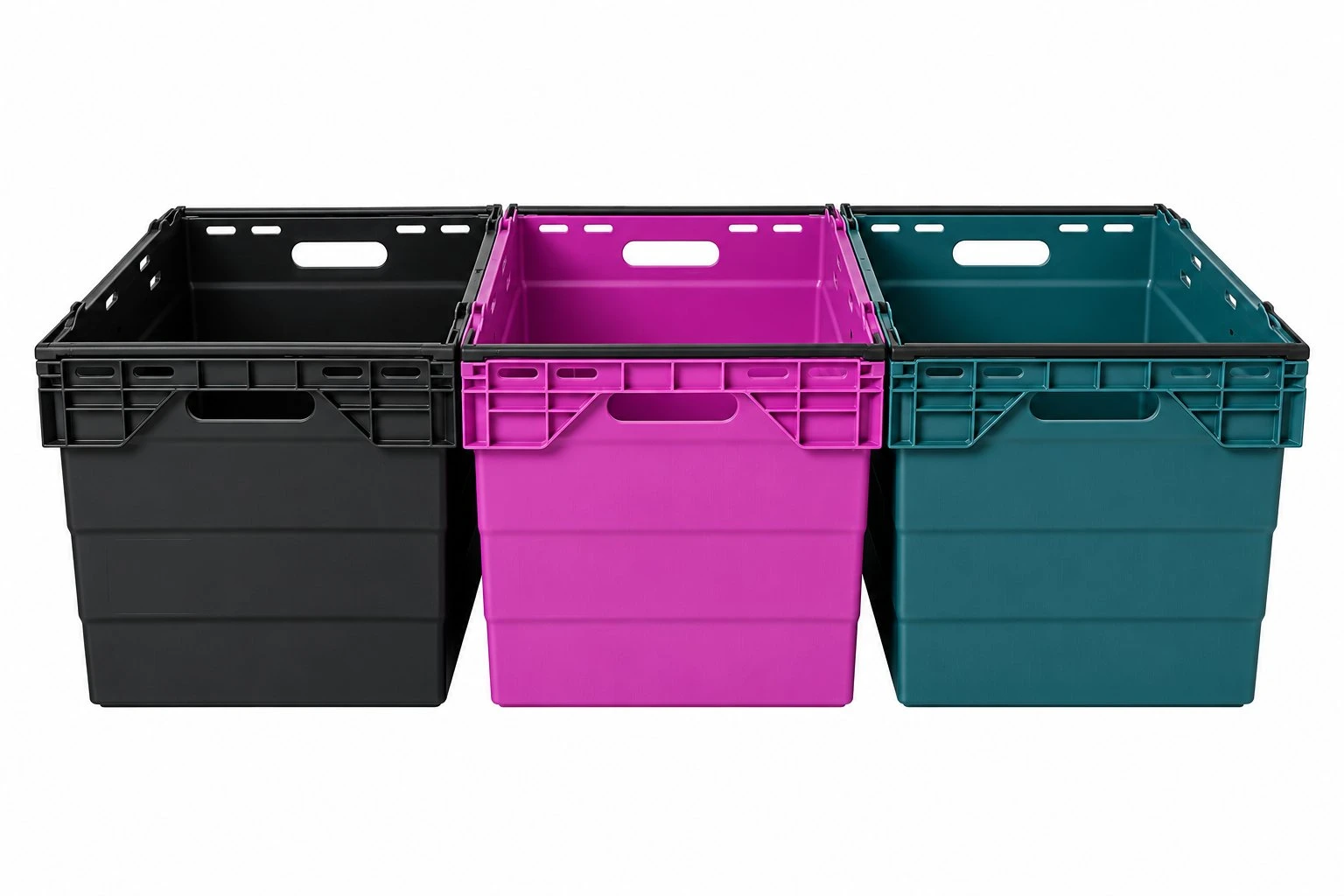 High Load Capacity Bale Arm Crate in Different Colors High Load Capacity Bale Arm Crate in Different Colors