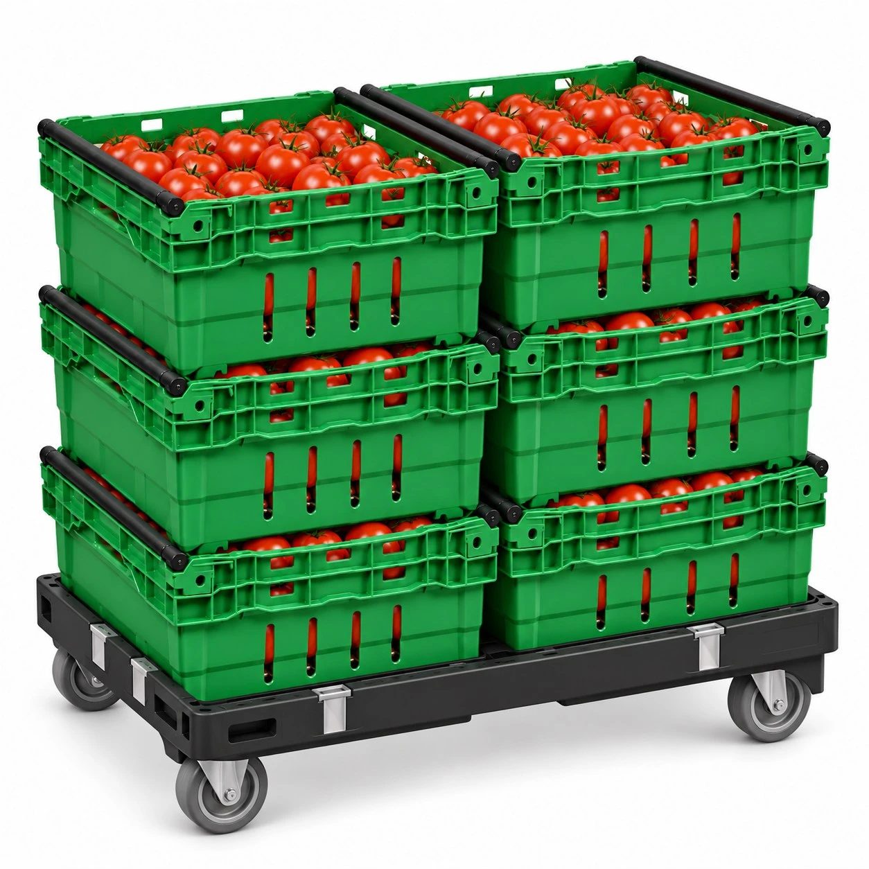 Bale Arm Crates for Tomato Handling Bale Arm Crates for Tomato Handling