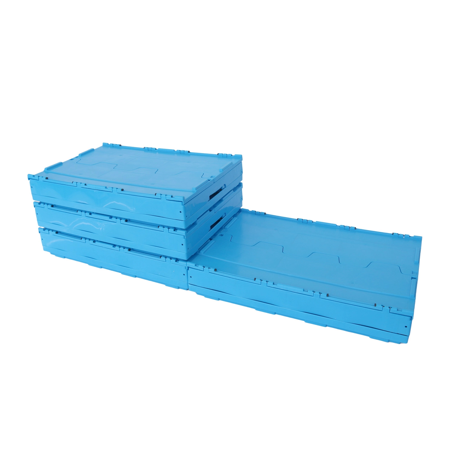 600×400 Attached Lid Container